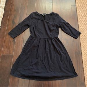Forever 21 Plus 3/4 Sleeve Cotton Dress